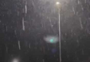 Медеуде алғашқы қар жауды