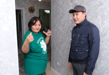 Алматыда Ақкент шағын ауданындағы отқа оранған пәтер қалпына келтірілді