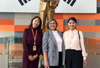 Ученые Марғұлан университета обменялись опытом с корейскими университетами