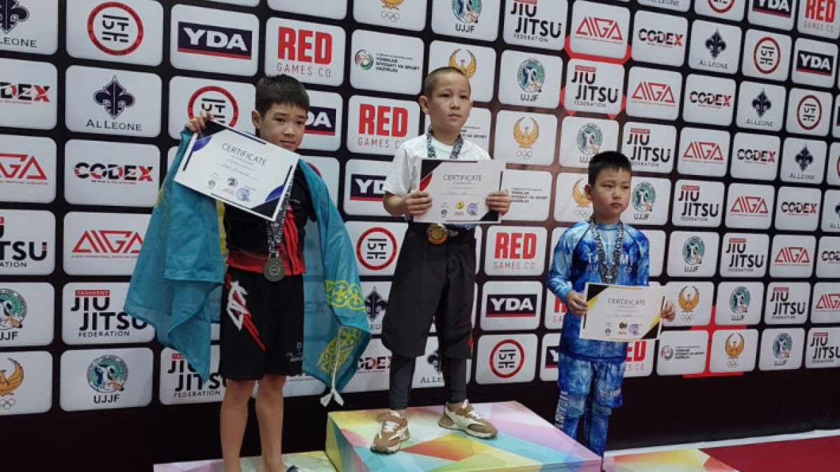 7-летний спортсмен из Актобе завоевал «серебро» на турнире в Ташкенте