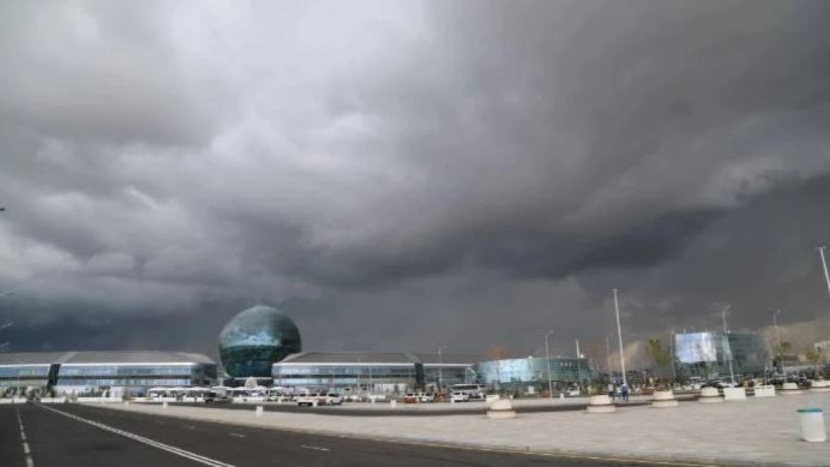 Штормовое предупреждение было объявлено в 9 регионах Казахстана