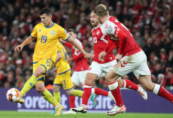 Сборная Казахстана проиграла Дании в гостевом матче