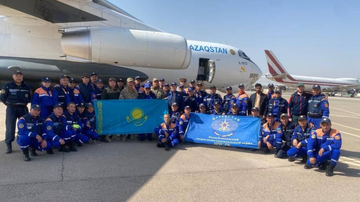 Казахстанские спасатели закончили миссию в Афганистане