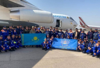 Казахстанские спасатели закончили миссию в Афганистане