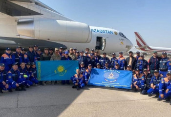 Қазақстандық құтқарушылар Ауғанстаннан елге оралды