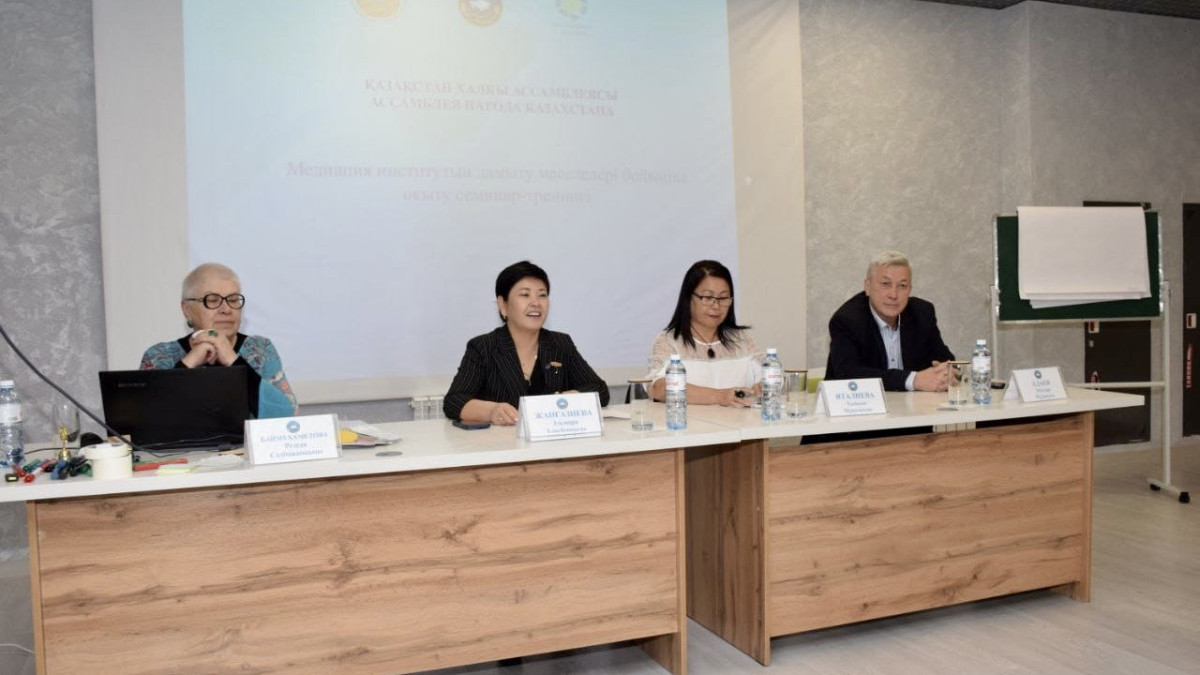 Семинар по развитию института медиации АНК прошел в Туркестане