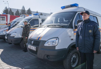 Спасатели области Абай получили ключи от новой спецтехники