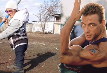 На сельчанку из СКО в Тик-Ток подписался Ван Дамм