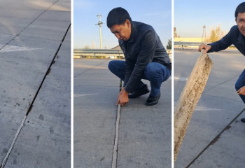 «Жолды пенопластпен жамаған»: «ҚазАвтоЖолдың» былығын ашқан тілшіге қоқан-лоқы жасалуда