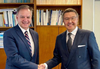 Kazakhstan has become the second largest oil supplier to Greece