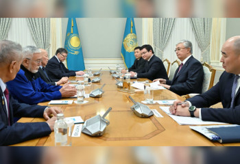 Глава государства встретился с ветеранами геологической отрасли Казахстана