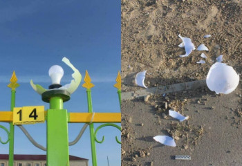 Подростки разбили более 30 уличных фонарей в Кызылорде