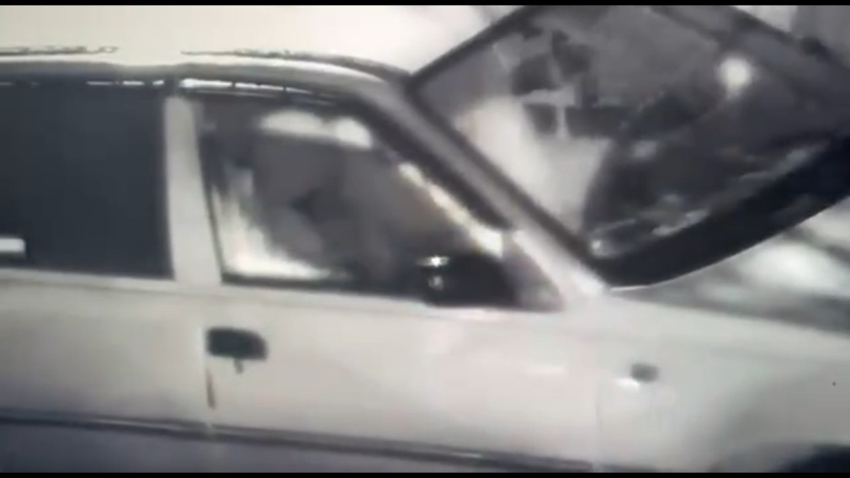 Употребляющего наркотики водителя удалось обнаружить при помощи камер видеонаблюдения