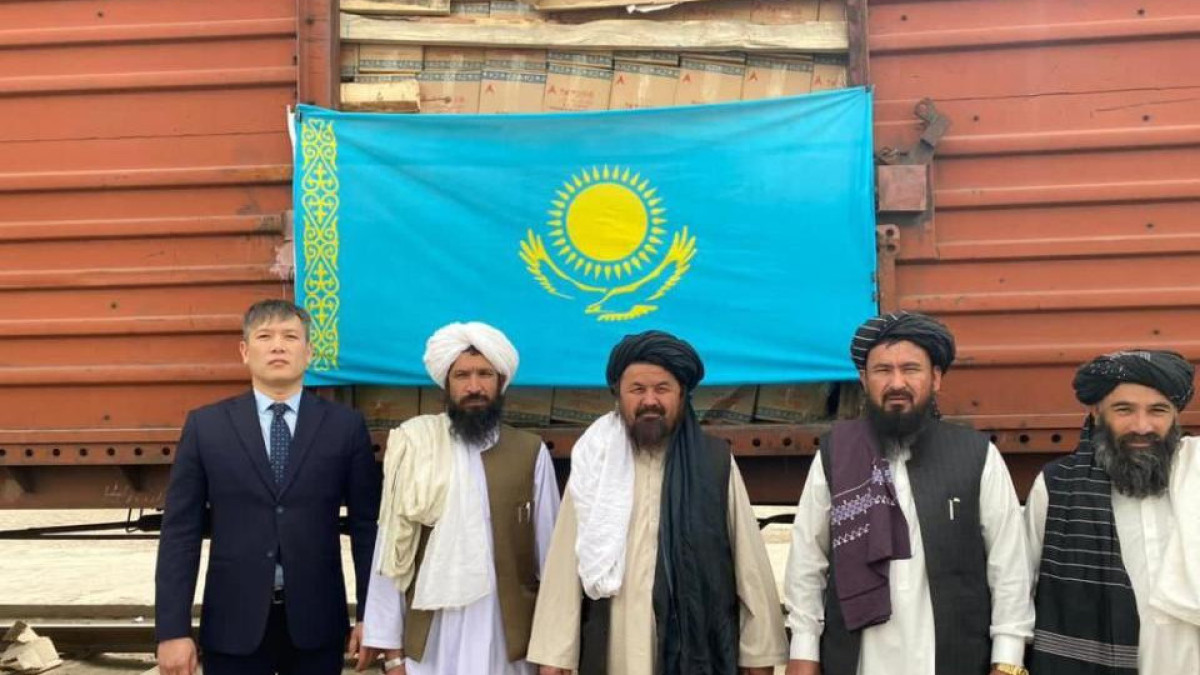 Казахстанская гумпомощь прибыла в афганскую провинцию Балх