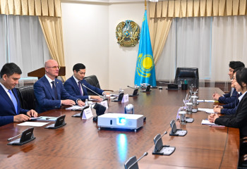 Үкіметте Оңтүстік Кореяның энергетикалық компания басшылығымен кездесу өтті