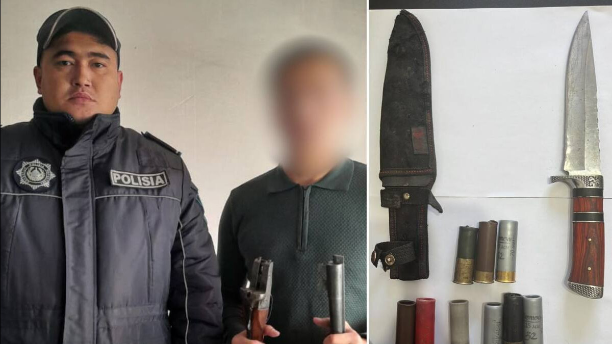 Незаконно хранили оружие жители Акмолинской области