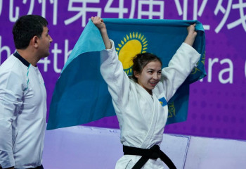 Kazakhstan wins 2nd gold at 2022 Asian Para Games