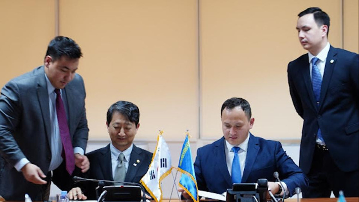 Казахстан и Южная Корея подписали Меморандум о взаимопонимании