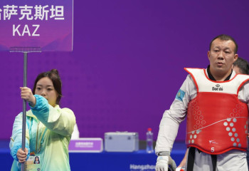 Нышан Омирали – серебряный призер Азиатских пара игр