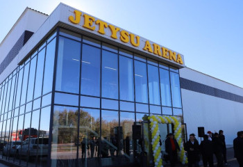 Талдықорғанда Қазақстандағы екінші мұз аренасы ашылды