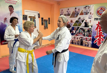 Старшее поколение Петропавловска увлеклось карате