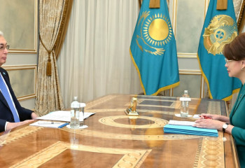 Касым-Жомарт Токаев принял Аиду Балаеву