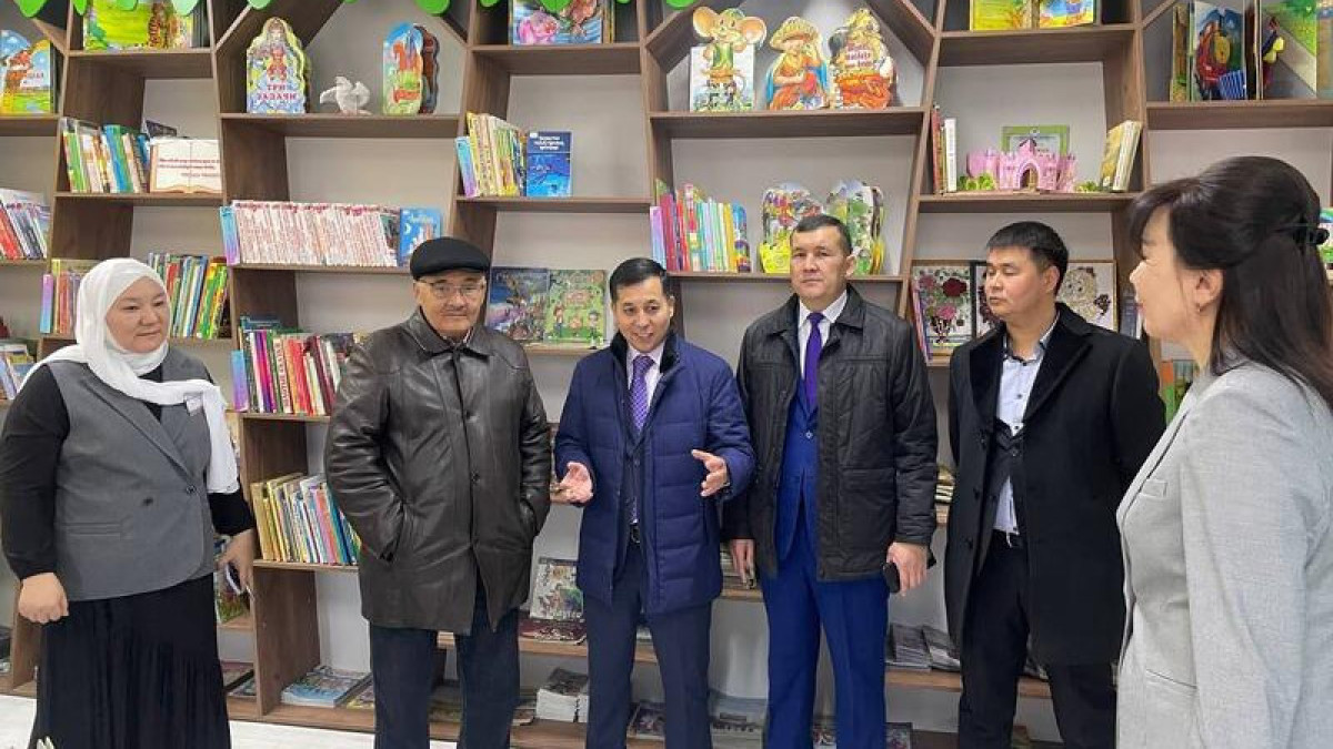 В Жезказгане состоялось открытие обновленной детско-юношеской библиотеки