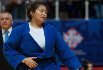 Серебро завоевала казахстанская дзюдоистка в финале турнира серии Grand Slam в ОАЭ