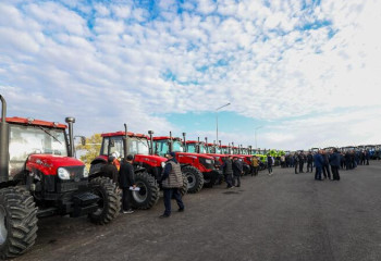Новую спецтехнику вручили созданным кооперативам Жамбылской области