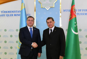 Kazakhstan and Turkmenistan aim to strengthen strategic partnership