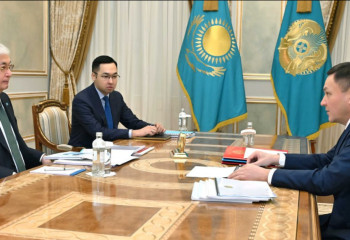 Head of State Kassym-Jomart receives Minister of Tourism and Sport