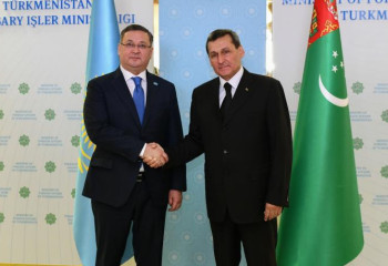 Направления сотрудничества обсудили главы МИД Казахстана и Туркменистана