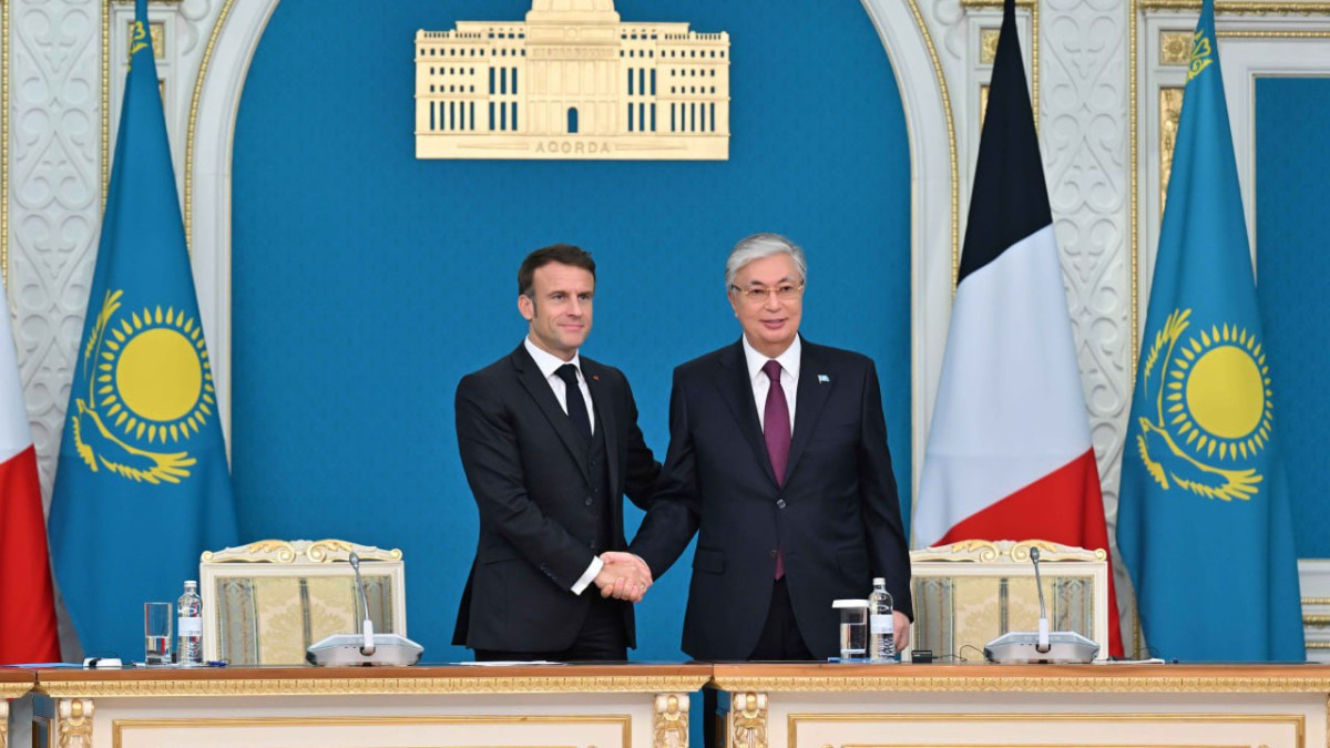 Президенты Казахстана и Франции договорились о реализации ряда проектов