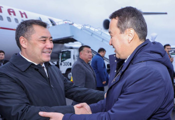 Елімізге  Қырғызстан президенті келді