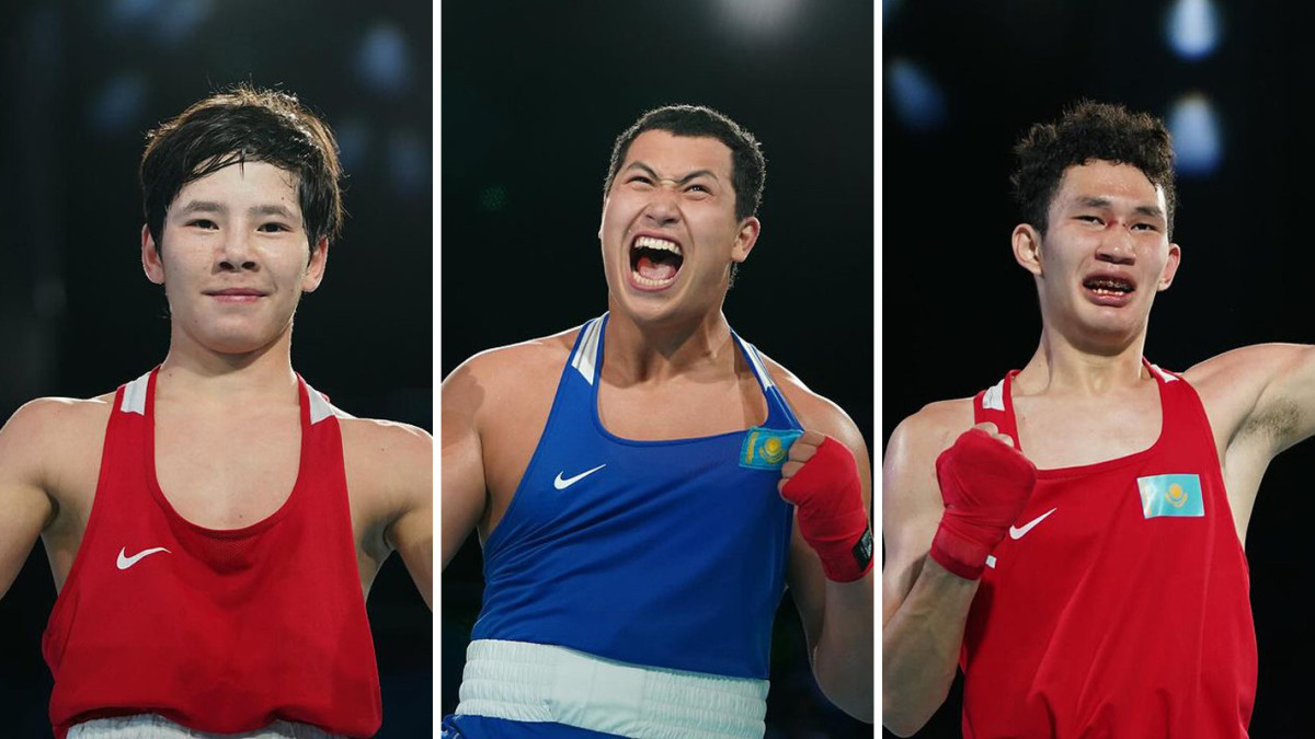 Казахстанские боксеры выиграли три золотые медали на юниорском чемпионате Азии-2023