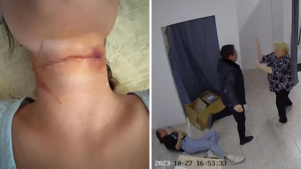 Мужчина порезал свою бывшую девушку канцелярским ножом в пункте выдачи посылок в Талдыкоргане