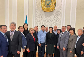 Ажар Гиният посетила Мангистаускую область с рабочим визитом