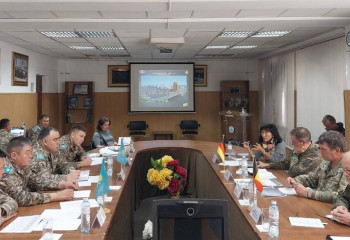 Алматыда Вена құжаты аясында әскери бөлімге инспекция жүргізілді