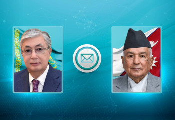 Глава государства направил телеграмму соболезнования президенту Непала Раму Чандре Пауделу