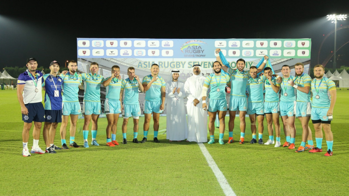 Команда Казахстана завоевали "бронзу" на турнире по регби в Катаре