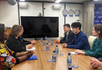 Димаш Құдайберген Женевада маңызды кездесулер өткізді