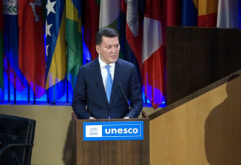 Ерлан Карин выступил на Генеральной конференции ЮНЕСКО