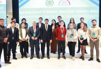Түркістанда «Қазақстан-Түрік жастар көпірі» өтуде