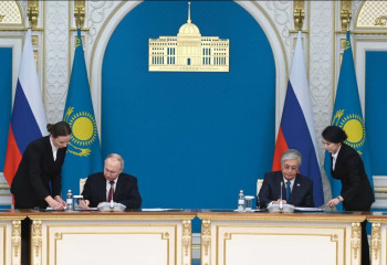 Тоқаев пен Путин қандай құжаттарға қол қойды?