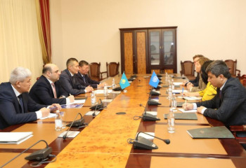 Прошли встречи глав МЧС Казахстана и Кыргызстана с представителями международных организаций
