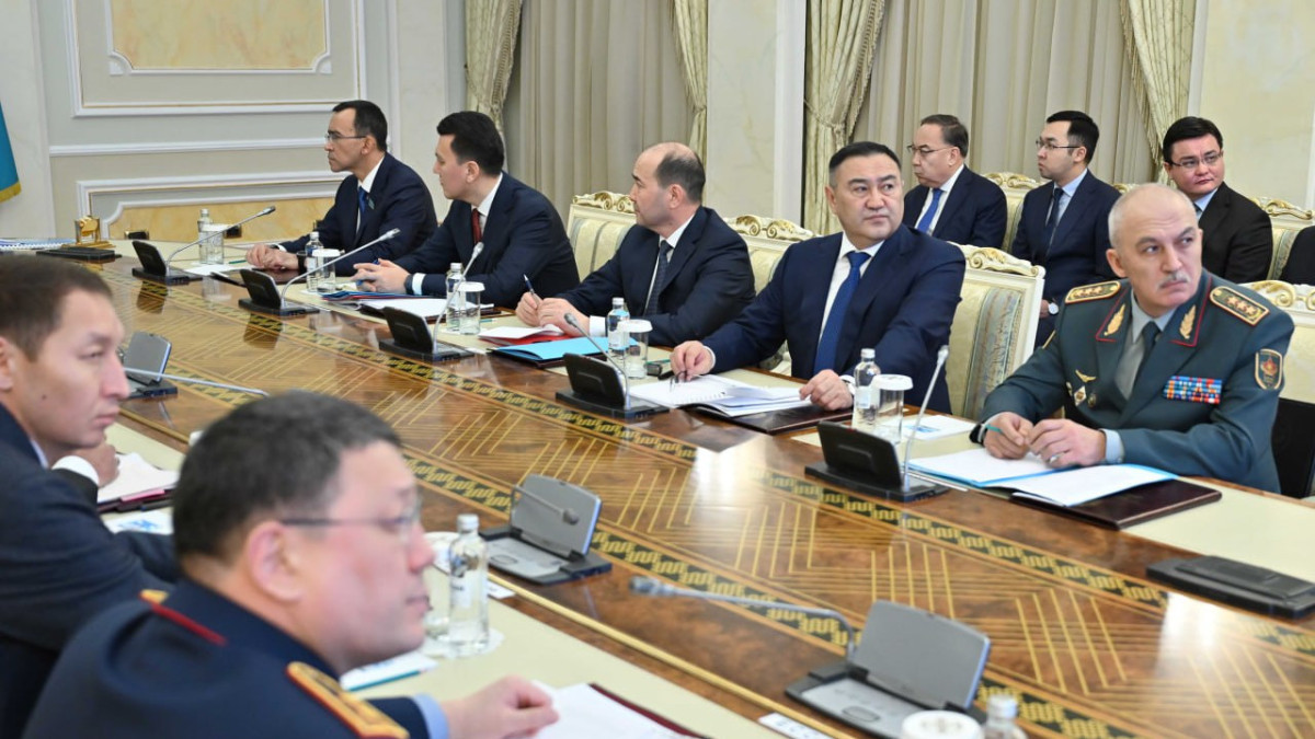 Глава государства провел заседание Совета Безопасности страны