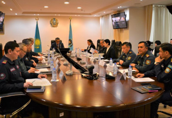 Төтенше жағдайлар министрлігінде Ғылыми-техникалық кеңестің басқосуы ұйымдастырылды