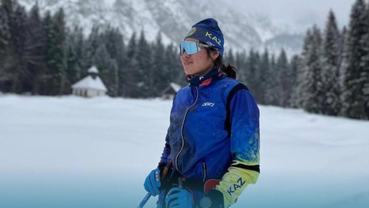 Лыжница Айша Ракишева будет выступать за сборную Казахстана на соревнованиях в Финляндии