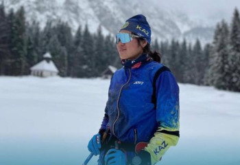 Лыжница Айша Ракишева будет выступать за сборную Казахстана на соревнованиях в Финляндии