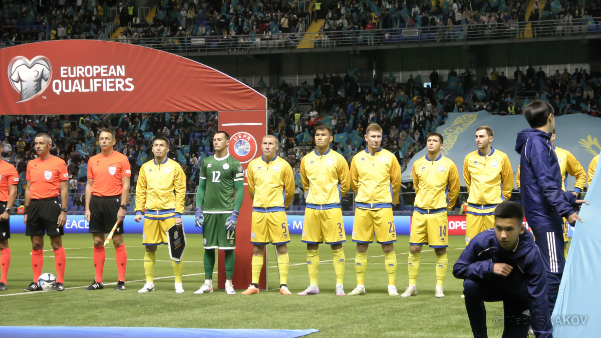 Объявлен состав сборной Казахстана на заключительные матчи квалификации Евро-2024